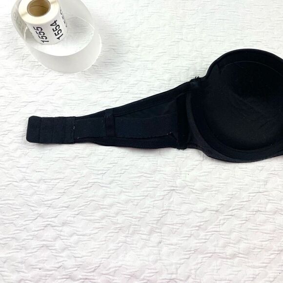 BUY 1 GET 1 FREE Bali 32c black strapless bra supportive - Picture 4 of 7